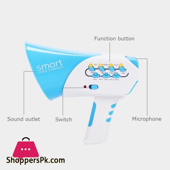 Smart Multi Voice Changer Amplifier 7 Different Voice Modifiers Speaker Toy