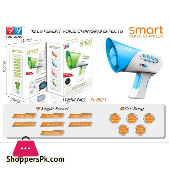 Smart Multi Voice Changer Amplifier 7 Different Voice Modifiers Speaker Toy