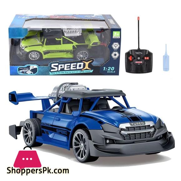 1:20 Rc Racing Car 2.4G Remote Control Car Truck with Light Smoke Spray Electric Car Radio Controlled Machine Model toys for boy