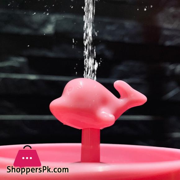 250ML Baby Drinking Cup Kids Whale Water Spray Cartoon Baby Feeding Cups with Straws Water Bottles Outdoor Childrens Cups