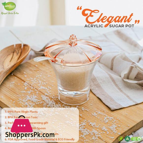 Appollo Elegant Acrylic Sugar Pot