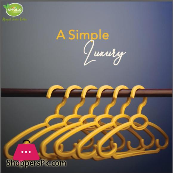 Appollo Simple Hanger Pack of 6 (17 inch inch)