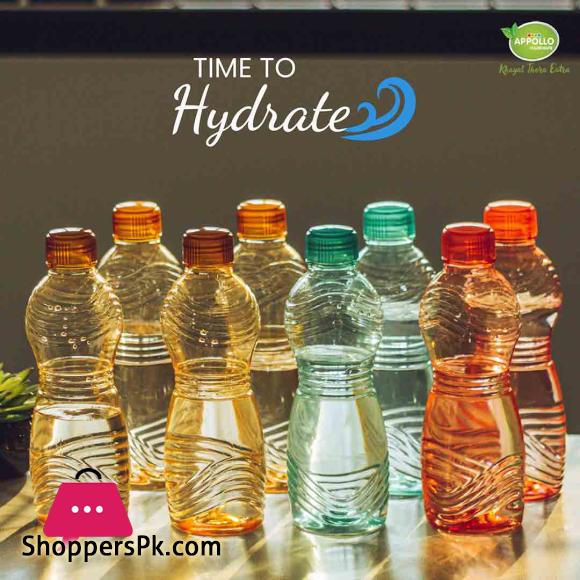 Appollo Super Surprise Water Bottle Model - 4 (1000ml) (PACK OF 8)