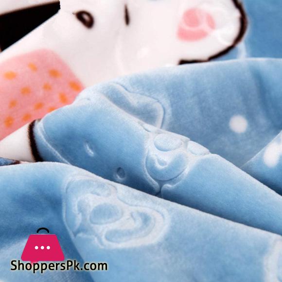 Asbecky Microfiber Sofa Blanket fo Childrens cartoon Throw Blanket, Double-Sided Super Soft Luxurious Plush Blanket for Kids-red_100x130cm