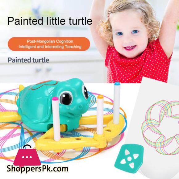 Children Intelligent Painting Little Turtle