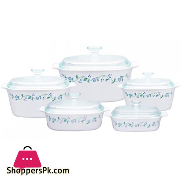 Corningware 10 Pcs Chef Classic Set Country Cottage