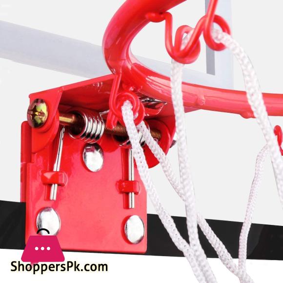 Indoor Basketball Hoop Set for Kids - Mini Basketball Hoop for Door with 4 Balls Shooting Ball Game Sport for Kids Boys Girls Bedroom