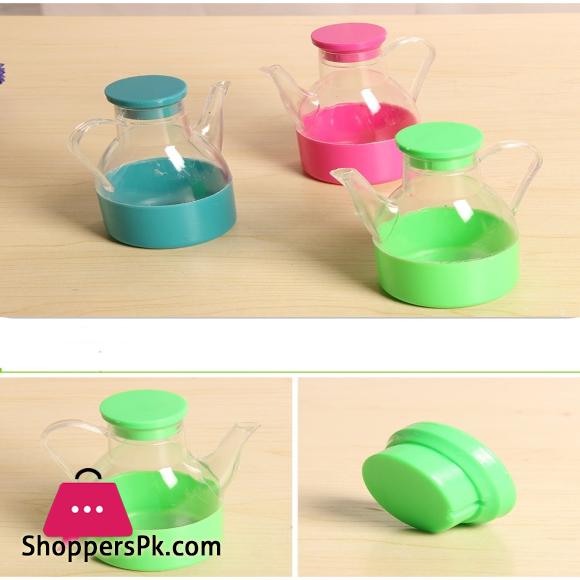 Kitchen Plastic Oil Vinegar Sauce Pot Oil Bottle