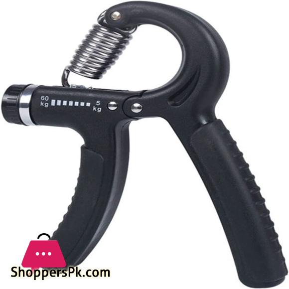 NFEGSIYA wrist trainer 5-60KG Adjustable Heavy Hand Grips The Hand Trainer Training Apparatus Fitness Hand Workout Exercise Grip Portables (Color : Black-1)
