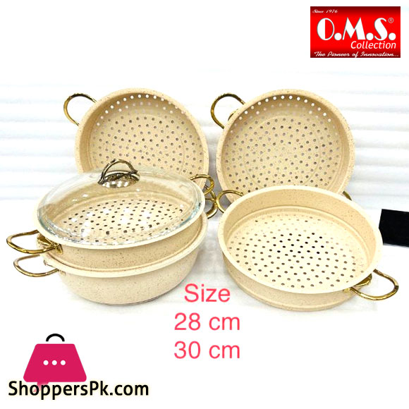 OMS Granite Coated Food Steamer 28CM - 6091C
