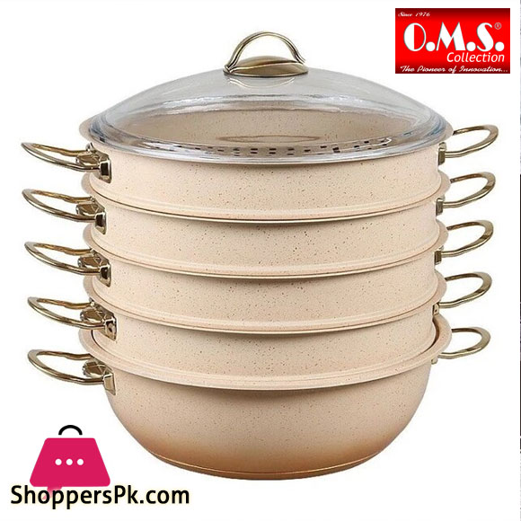 OMS Granite Coated Food Steamer 30CM - 6091C