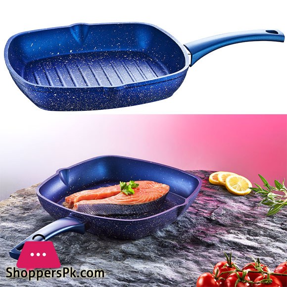 OMS Granite Grill Pan 28CM Turkey Made - 3212