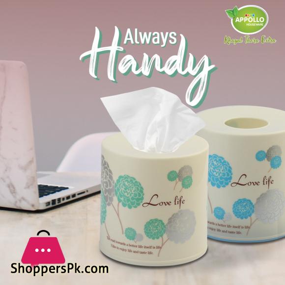 Appollo Plastic Tissue Holder - 1pcs