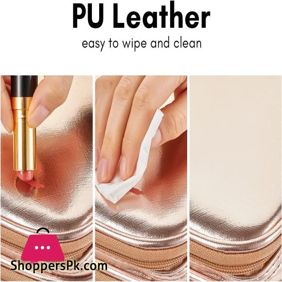Professional Cosmetic Case And Storage Bag Rose Gold