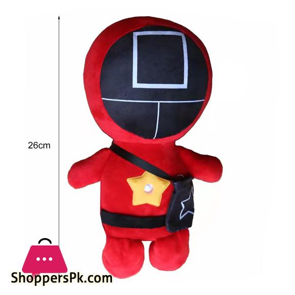 Projector Night Light Colorful Korean TV Series Squid Game Cuddly Plush Doll Projection LED Lamp