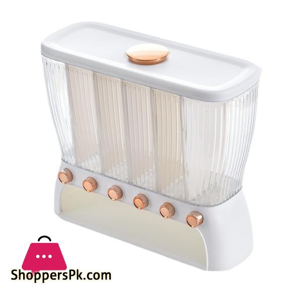 Sub Grid Rice Barrels Insect Proof and Moisture proof Sealed Rice Cans Household Rice Storage Boxes