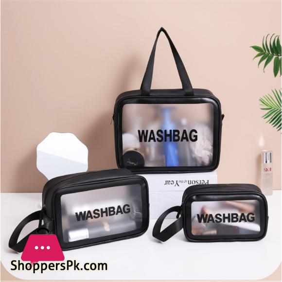 Women Portable Travel Wash Bag Female Transparent Waterproof Makeup Storage Pouch Large Capacity Cosmetic Organizer Beauty Case