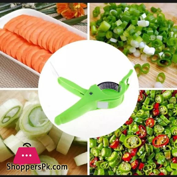 2 in 1 Vegetable Cutter with Peeler & Slicer