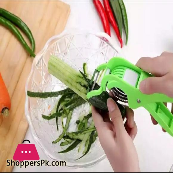 2 in 1 Vegetable Cutter with Peeler & Slicer