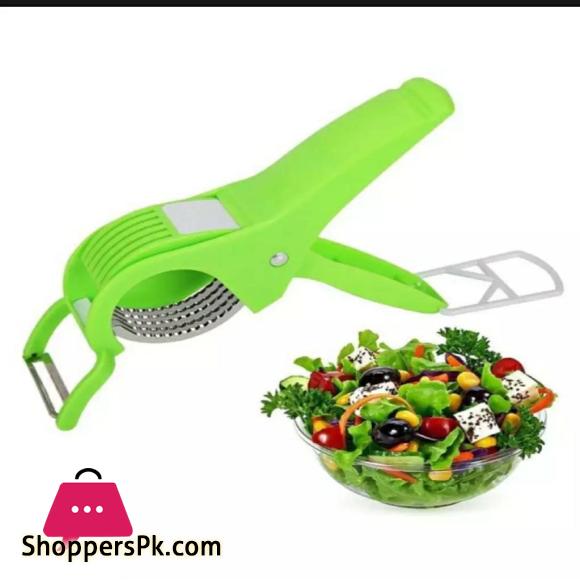2 in 1 Vegetable Cutter with Peeler & Slicer