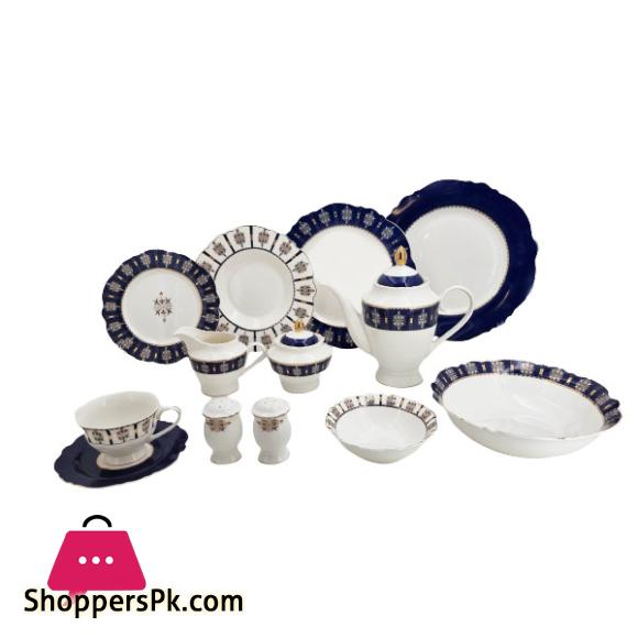 Angela-6-Person Dinner Set Blue White 47Pcs – RM223