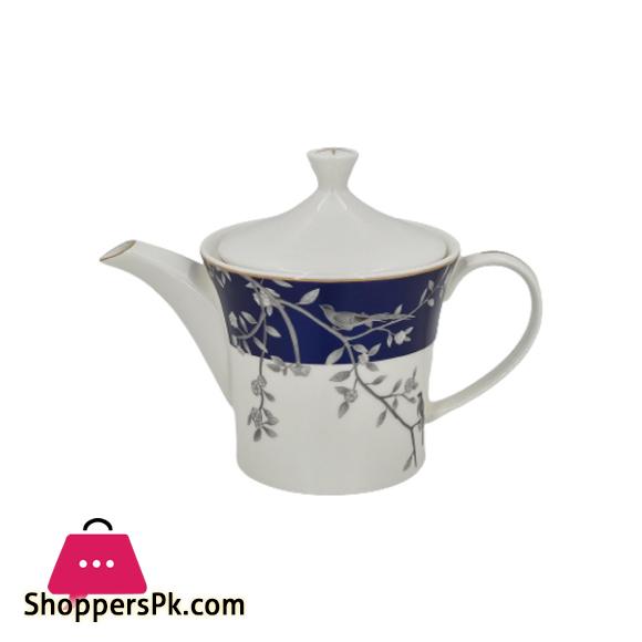 Angela Ceramic Blue White Tea Kettle - MK246