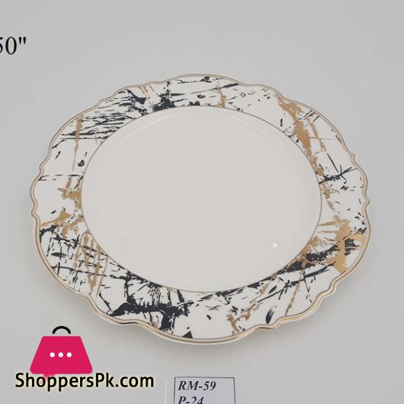 Angela White Texture Single Plate 10.5 Inch - RM59