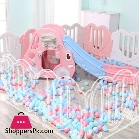 Baby Slide With Basketball Box Combination Children Indoor Home Kindergarten Baby Playground Children Kids Outdoor Indoor Toy|Toy Sports