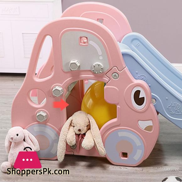 Baby Slide With Basketball Box Combination Children Indoor Home Kindergarten Baby Playground Children Kids Outdoor Indoor Toy|Toy Sports