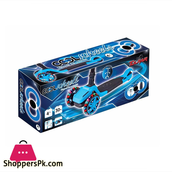 Cool Wheels Stuplar Light Wheel Foldable Scooter Blue - FR59359