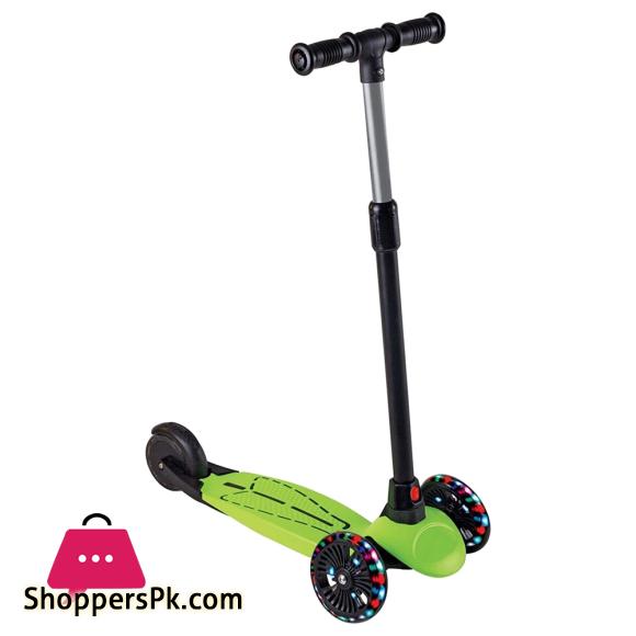 Cool wheels Dragon 3 Wheel Kick Scooter With Light Green FR59441