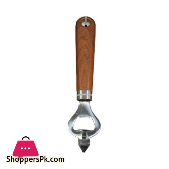 Elegant Wood Handle Bottle Opener - ET86007