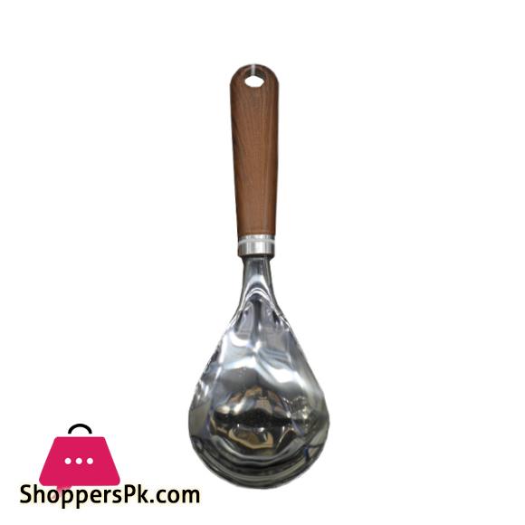 Elegant Wood Handle Curry Serving Spoon - ET86006