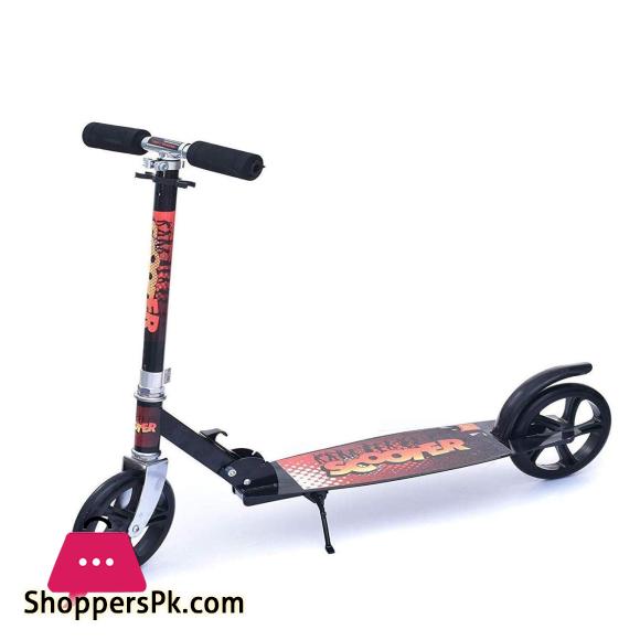 Heavy Duty Metal Body Jumbo Scooter for Kids & Adults (RED, Jumbo) by Ratna International