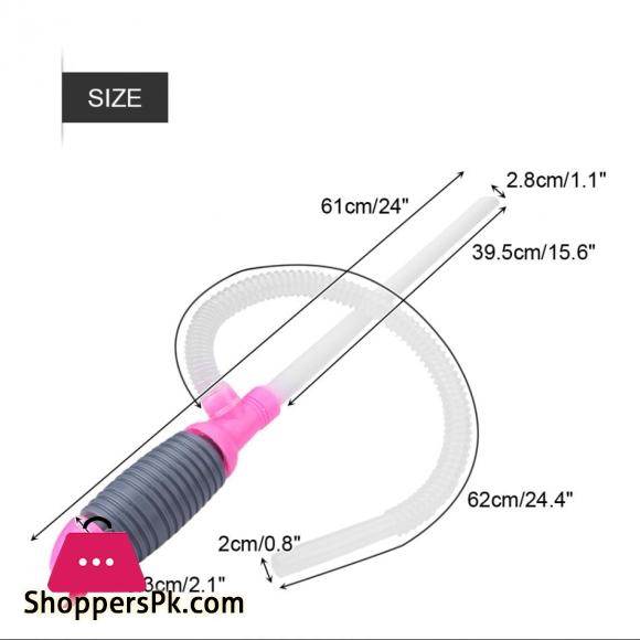 Koropal Universal Hand Oil Suction Pipe Liquid Suction Device Manual Car Pumping Suction Tube Oil Suction Tube