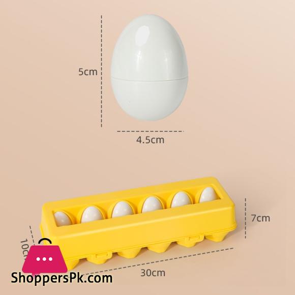 Matching Eggs Color Recognition & Count 12 Pieces – 11B