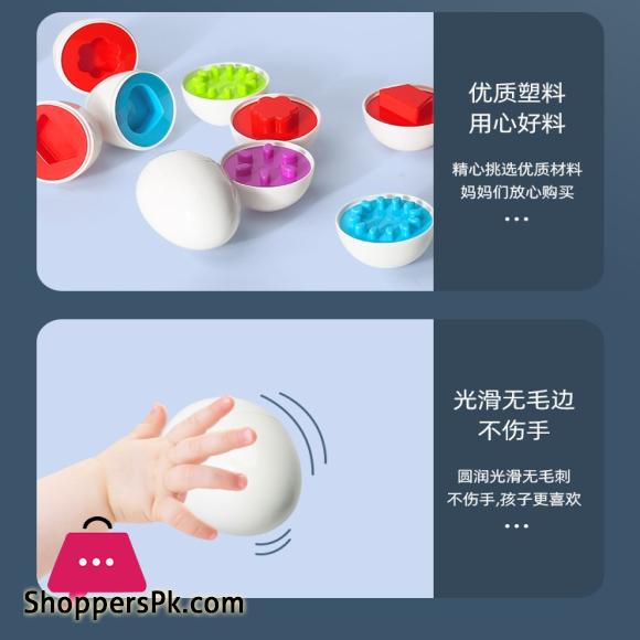 Matching Eggs Color Recognition & Count 12 Pieces – 11B
