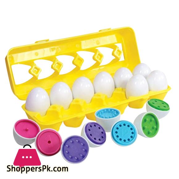 Matching Eggs Color Recognition & Count 12 Pieces – 11B