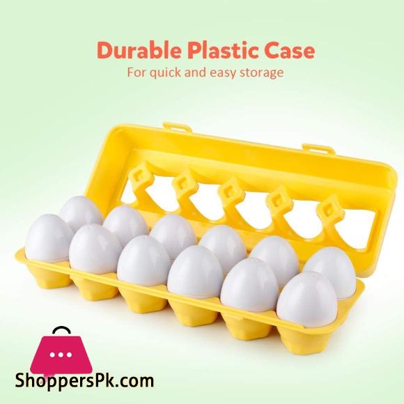 Matching Eggs Color Recognition & Count 12 Pieces – 11B