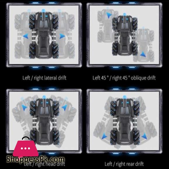 New Water bomb Tank Car 2.4G Drift launch water bomb vehicle Gesture watch control car 360 degree rotation rc stunt car toy