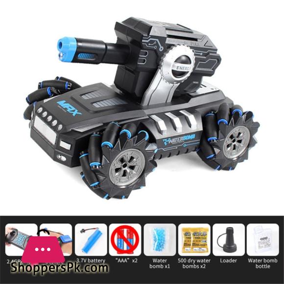 New Water bomb Tank Car 2.4G Drift launch water bomb vehicle Gesture watch control car 360 degree rotation rc stunt car toy