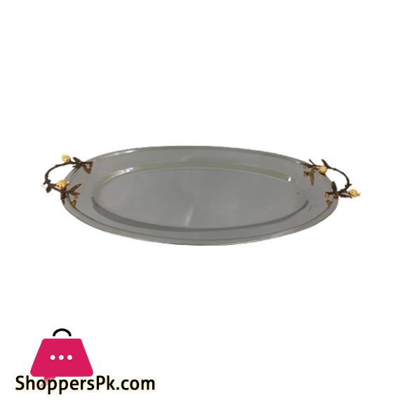 Orchid Oval Serving Tray WB976