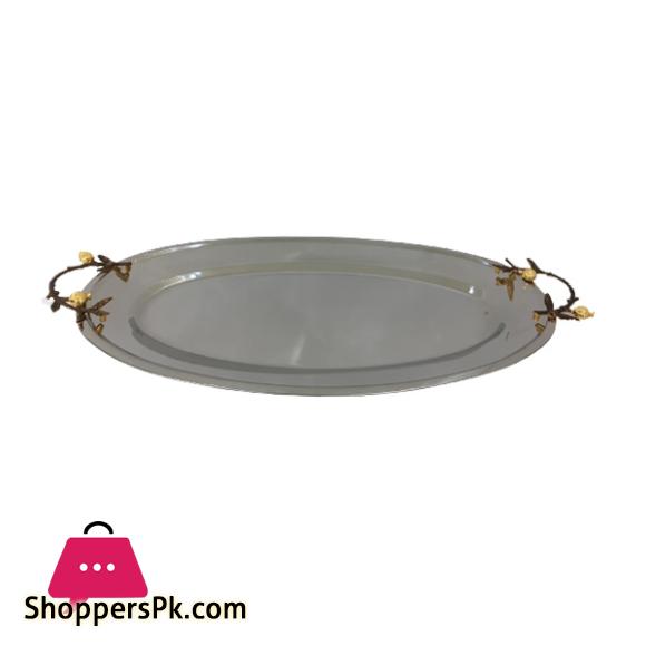 Orchid Oval Serving Tray WB978