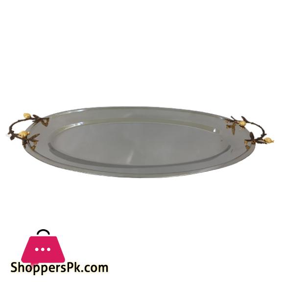 Orchid Oval Serving Tray - WB980