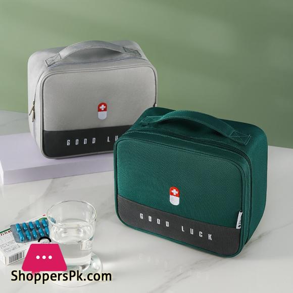 Practical Portable First Aid Kit Travel Medicine Storage Bag Drug Sorting Sundries Classification Package Life Accessories Bag