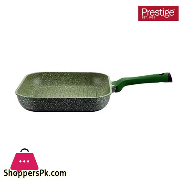 Prestige Granite Essentials Square Grill Pan - 28cm - 81128
