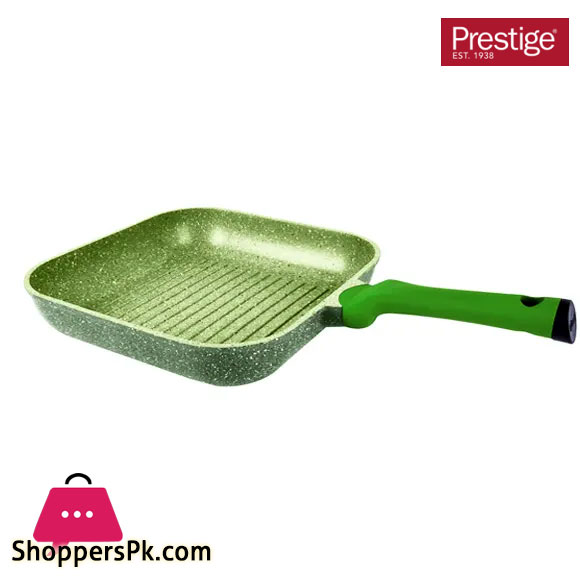 Prestige Granite Essentials Square Grill Pan - 28cm - 81128