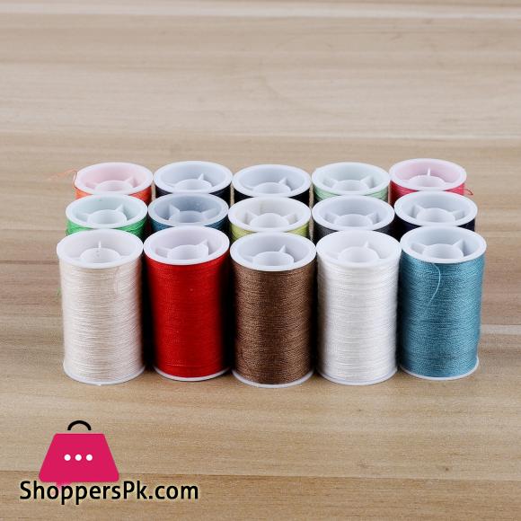 Sewing Box For Home Tools Cord Scissors Pins & Needles Double Layer Storage Sewing Box