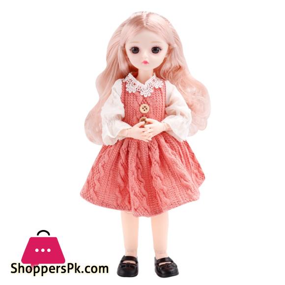 Super cute 30cm Barbie doll girl princess dress up toy bjd doll Ye Luoli birthday gift anak patung barbie doll toys girl