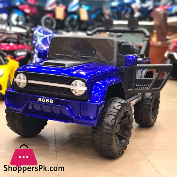 Battery Power Kids Electric Car with Double Seat Children Electric Ride on Jeep 2-10 Year Kids
